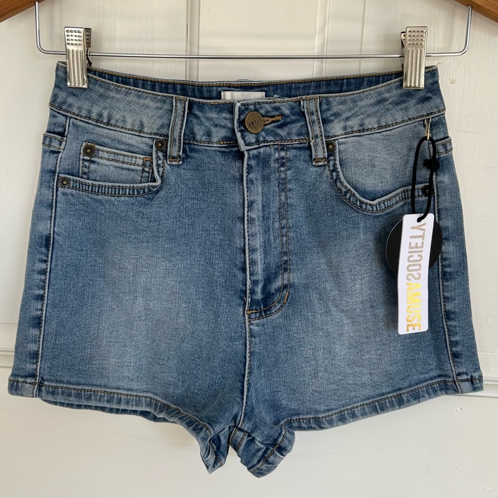 High Waisted Jean Shorts